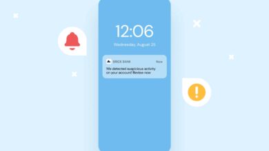 system notifications